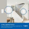 image:imageTPLink Tapo Smart 3 Way Dimmer Switch KIT Matter Compatible Energy Monitoring Neutral Wire Required Works with Alexa Siri Google Home SmartThings UL Certified 24GHZ WiFi Tapo S515D KIT