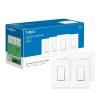image:imageTPLink Tapo Smart Light Switch Single Pole Neutral Wire Required 24GHz WiFi Light Switch Compatible with Alexa and Google Home UL Certified No Hub Required White Tapo S500Single Pole