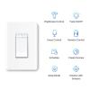 image:imageTPLink Tapo Smart Light Switch Single Pole Neutral Wire Required 24GHz WiFi Light Switch Compatible with Alexa and Google Home UL Certified No Hub Required White Tapo S500Dimmer