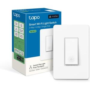image:imageTPLink Tapo Smart Switch SinglePole3Way4Way Matter Compatible Energy Monitoring Neutral Wire Required Works with Alexa Siri Google Home SmartThings UL Certified 24GHZ WiFi Tapo S515