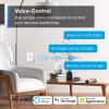 image:imageTPLink Tapo Apple HomeKit Smart Plug Mini Compact Design 15A1800W Max Super Easy Setup Works with Siri Alexa amp Google Home UL Certified 24G WiFi Only White Tapo P1254Pack2Pack