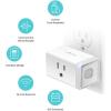 image:imageTPLink Tapo Apple HomeKit Smart Plug Mini Compact Design 15A1800W Max Super Easy Setup Works with Siri Alexa amp Google Home UL Certified 24G WiFi Only White Tapo P1254Pack1 Pack