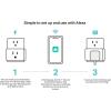 image:imageTPLink Tapo Apple HomeKit Smart Plug Mini Compact Design 15A1800W Max Super Easy Setup Works with Siri Alexa amp Google Home UL Certified 24G WiFi Only White Tapo P1254Pack1 Pack