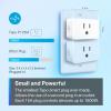 image:imageTPLink Tapo Matter Compatible Smart Plug Mini Compact Design 15A1800W Max Super Easy Setup Works with Apple Home Alexa amp Google Home UL Certified 24G WiFi Only White Tapo P125MMatter Compatible