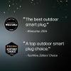 image:imageTPLink Tapo Matter Outdoor Smart Plug 2 Individual Outlets IP65 Weather Resistance Works with Apple Home Alexa Google Home Long WiFi Range 24G WiFi Only ETL Certified Tapo P400M2Socket