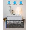 image:imageTPLink Tapo Smart Plug Mini 15A Smart Home WiFi Plug Super Easy Setup Compatible with Alexa amp Google Home No Hub Required UL Certified 24G WiFi Only White Tapo P1054PackSmart Alexa Plug