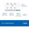 image:imageTPLink Tapo Smart Plug Outlet Extender Surge Protector 18W Fast Charging 3 Individual Smart Outlets 1x USBC amp 2X USBA Smart Night Light Works wApple HomeKit Alexa amp Google Home Tapo P306Apple Homekit Compatible