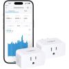 image:imageTPLink Tapo Matter Compatible Smart Plug Mini Compact Design 15A1800W Max Super Easy Setup Works with Apple Home Alexa amp Google Home UL Certified 24G WiFi Only White Tapo P125MMatter  Energy Monitoring
