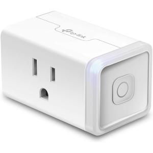 image:imageTPLink Tapo Apple HomeKit Smart Plug Mini Compact Design 15A1800W Max Super Easy Setup Works with Siri Alexa amp Google Home UL Certified 24G WiFi Only White Tapo P1254Pack1 Pack
