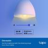 image:imageTPLink Tapo Smart Light Bulbs 16M Colors RGBW Dimmable Compatible with Alexa and Google Home A19 60W Equivalent 800LM CRIgt90 24GHz WiFi only No Hub Required Tapo L530E2Pack1 Pack