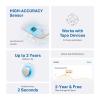 image:imageTPLink Tapo Smart Temperature and Humidity Sensor T310 White Requires Tapo Hub HighAccuracy SwissMade Sensor RealTime Notifications Free Data Storage LongLasting PerformanceTemperature Sensor