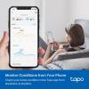 image:imageTPLink Tapo Smart Temperature and Humidity Sensor T310 White Requires Tapo Hub HighAccuracy SwissMade Sensor RealTime Notifications Free Data Storage LongLasting PerformanceTemperature Sensor
