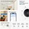 image:imageTPLink Tapo Smart Water Leak Detector Requires Tapo Hub Water Leak Sensor WiFi with Rapid Dripping Detection 90dB Adjustable Alarm App Alerts Compatible with Alexa and Google Home T300IR  IoT Hub H110