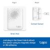 image:imageTapo Door Sensor Starter KIT Matter Compatible 3X Smart Door Window Contact Sensor and 1x Smart Hub with Builtin Chime Smart Automation RealTime Notification T31 KITContact Sensor  Hub