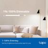 image:imageTapo TPLink Smart Light Bulbs  Natural Daylight Dimmable Compatible wAlexa and Google Home A60 BulbE27 Base 60W Equivalent 800LM CRIgt90 24GHz WiFi Only No Hub Required L520E4Pack800lm 4000k Daylight White