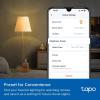 image:imageTapo TPLink Smart Light Bulbs  Natural Daylight Dimmable Compatible wAlexa and Google Home A60 BulbE27 Base 60W Equivalent 800LM CRIgt90 24GHz WiFi Only No Hub Required L520E4Pack800lm 2700k Soft White