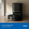 image:imageTapo UltraSlim LiDAR Smart Navigation Robot Vacuum and Mop with SelfEmptying Dock 5300Pa Max 97 Dust Pickup Rate SelfCharging Compatible with Alexa amp Google Home RV20 Max PlusUltraSlim Robot Vacuum  Mop