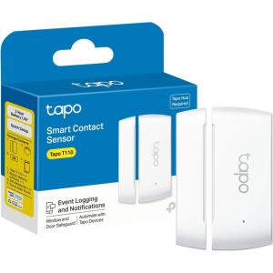 image:imageTapo Door Sensor Starter KIT Matter Compatible 3X Smart Door Window Contact Sensor and 1x Smart Hub with Builtin Chime Smart Automation RealTime Notification T31 KITContact Sensor ONLY