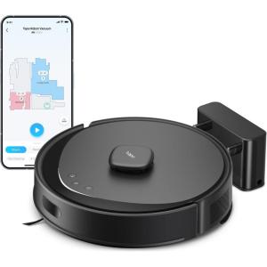 image:imageTapo UltraSlim LiDAR Smart Navigation Robot Vacuum and Mop with SelfEmptying Dock 5300Pa Max 97 Dust Pickup Rate SelfCharging Compatible with Alexa amp Google Home RV20 Max PlusSmart Robot Vacuum  Mop
