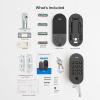 image:imageTapo Smart WiFi Deadbolt Door Lock  Keyless Tactile Buttons Customized Access with inApp Monitoring AutoLock IP54 Weatherproof BHMA Grade 3 Compatible with Standard Door Sizes Tapo DL100Keypad