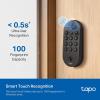 image:imageTapo Smart WiFi Deadbolt Door Lock  Keyless Tactile Buttons Customized Access with inApp Monitoring AutoLock IP54 Weatherproof BHMA Grade 3 Compatible with Standard Door Sizes Tapo DL100Fingerprint