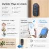 image:imageTapo Smart WiFi Deadbolt Door Lock  Keyless Tactile Buttons Customized Access with inApp Monitoring AutoLock IP54 Weatherproof BHMA Grade 3 Compatible with Standard Door Sizes Tapo DL100Keypad