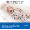image:imageTapo 1080p IndoorOutdoor Security Camera  Free PersonMotionBaby Cry Detection Color Night Vision IP65 Weatherproof SDCloud Storage Works wAlexa amp Google Home HybridCamBlack