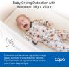 image:imageTapo 1080p IndoorOutdoor Security Camera  Free PersonMotionBaby Cry Detection Color Night Vision IP65 Weatherproof SDCloud Storage Works wAlexa amp Google Home HybridCamBlack