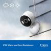 image:imageTapo 2K IndoorOutdoor Wired Security Camera  Works as a Baby Monitor amp Pet Camera PersonMotionBaby Cry Detection 2Way Audio Siren SubscriptionFree Local Storage or Optional Cloud C113White