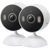 image:imageTapo 2K IndoorOutdoor Wired Security Camera  Works as a Baby Monitor amp Pet Camera PersonMotionBaby Cry Detection 2Way Audio Siren SubscriptionFree Local Storage or Optional Cloud C113White