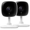 image:imageTapo 2K IndoorOutdoor Wired Security Camera  Works as a Baby Monitor amp Pet Camera PersonMotionBaby Cry Detection 2Way Audio Siren SubscriptionFree Local Storage or Optional Cloud C113White