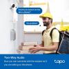 image:imageTapo 2K IndoorOutdoor Wired Security Camera  Works as a Baby Monitor amp Pet Camera PersonMotionBaby Cry Detection 2Way Audio Siren SubscriptionFree Local Storage or Optional Cloud C113White