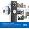 image:imageTapo 2K Wireless Smart Video Doorbell with Chime  160 UltraWide ViewPerson Detection Ring Call 2Way Audio SubscriptionFree Local StorageOptional Cloud Motion Only Alert D210Battery or Hardwired  2K 4MP