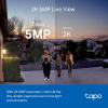 image:imageTapo TPLink Smart Video Doorbell Camera Chime Included 2K 5MP Color Night Vision 2Way Audio Free AI Detection CloudSD Card Storage Works wAlexa amp Google Home D230S1Battery Powered  w Chime