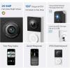 image:imageTapo TPLink Smart Video Doorbell Camera Chime Included 2K 5MP Color Night Vision 2Way Audio Free AI Detection CloudSD Card Storage Works wAlexa amp Google Home D230S1Wired  w Chime