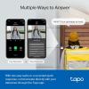 image:imageTapo TPLink Smart Video Doorbell Camera Chime Included 2K 5MP Color Night Vision 2Way Audio Free AI Detection CloudSD Card Storage Works wAlexa amp Google Home D230S1Battery Powered  w Chime