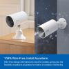 image:imageTapo by TPLink Wireless Outdoor Security Camera 1080P Up to 180 Days Battery Life Free Person Detection SDCloud Storage Spotlight Color Night Vision Alarm No Hub Needed Black C403White