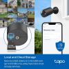 image:imageTapo by TPLink Wireless Outdoor Security Camera 1080P Up to 180 Days Battery Life Free Person Detection SDCloud Storage Spotlight Color Night Vision Alarm No Hub Needed Black C403Black