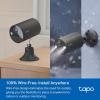 image:imageTapo by TPLink Wireless Outdoor Security Camera 1080P Up to 180 Days Battery Life Free Person Detection SDCloud Storage Spotlight Color Night Vision Alarm No Hub Needed Black C403Black