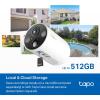 image:imageTapo by TPLink Wireless Outdoor Security Camera 1080P Up to 180 Days Battery Life Free Person Detection SDCloud Storage Spotlight Color Night Vision Alarm No Hub Needed Black C403White