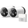 image:imageTPLink Tapo 2K QHD Outdoor Wireless Security Camera System Up to 180 Day Battery Color Night Vision wStarlight Sensor MotionPersonPetVehicle Detection Works wAlexa ampGoogle HomeTapo C420S22Camera System
