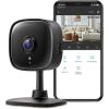 image:imageTapo 2K IndoorOutdoor Wired Security Camera  Works as a Baby Monitor amp Pet Camera PersonMotionBaby Cry Detection 2Way Audio Siren SubscriptionFree Local Storage or Optional Cloud C113Black