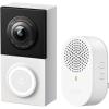 image:imageTapo TPLink Smart Video Doorbell Camera Chime Included 2K 5MP Color Night Vision 2Way Audio Free AI Detection CloudSD Card Storage Works wAlexa amp Google Home D230S1Wired  w Chime
