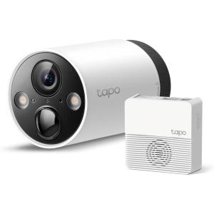 image:imageTPLink Tapo 2K QHD Outdoor Wireless Security Camera System Up to 180 Day Battery Color Night Vision wStarlight Sensor MotionPersonPetVehicle Detection Works wAlexa ampGoogle HomeTapo C420S21Camera System