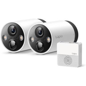 image:imageTPLink Tapo 2K QHD Outdoor Wireless Security Camera System Up to 180 Day Battery Color Night Vision wStarlight Sensor MotionPersonPetVehicle Detection Works wAlexa ampGoogle HomeTapo C420S22Camera System
