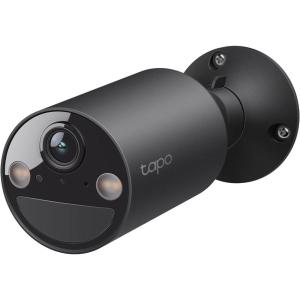 image:imageTapo by TPLink Wireless Outdoor Security Camera 1080P Up to 180 Days Battery Life Free Person Detection SDCloud Storage Spotlight Color Night Vision Alarm No Hub Needed Black C403Black