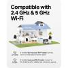 image:imageTPLink Tapo 2K QHD Outdoor PanTilt WiFi Security Camera 360 View Motion Tracking Color Night Vision Free PersonVehicleMotion Detection Cloud amp SD Card Storage 247 Recording Tapo C520WSSolar