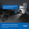 image:imageTPLink Tapo 2K QHD Outdoor PanTilt WiFi Security Camera 360 View Motion Tracking Color Night Vision Free PersonVehicleMotion Detection Cloud amp SD Card Storage 247 Recording Tapo C520WSWired