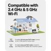 image:imageTPLink Tapo 2K QHD Outdoor PanTilt WiFi Security Camera 360 View Motion Tracking Color Night Vision Free PersonVehicleMotion Detection Cloud amp SD Card Storage 247 Recording Tapo C520WSSolar