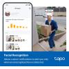 image:imageTPLink Tapo 2K QHD Outdoor PanTilt WiFi Security Camera 360 View Motion Tracking Color Night Vision Free PersonVehicleMotion Detection Cloud amp SD Card Storage 247 Recording Tapo C520WSWired